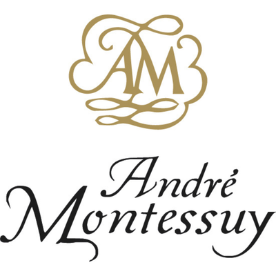 Logo for André Montessuy, fransk vinhus fra Chablis og Bourgogne