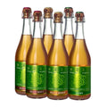 Alkoholfri mousserende æblemost i tre varianter fra Cold Hand Winery på en hvid baggrund.