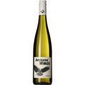Wine bottle labeled 'American Wings' on a white background
