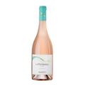 en flaske Banfi La Pettegola Toscana Rosato på en hvid baggrund