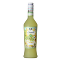 En flaske Bongiorno Limoncello 0% Alkoholfri på en hvid baggrund