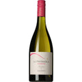 La Pettegola Vermentino wine bottle on a white background
