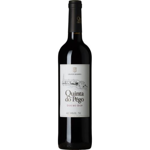 Quinta do Pego Grande Reserva 2021 wine bottle on a white background