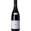Sancerre Rouge wine bottle on a white background