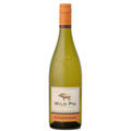 en flaske Wild Pig Sauvignon Blanc på en hvid baggrund