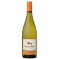 en flaske Wild Pig Viognier på en hvid baggrund